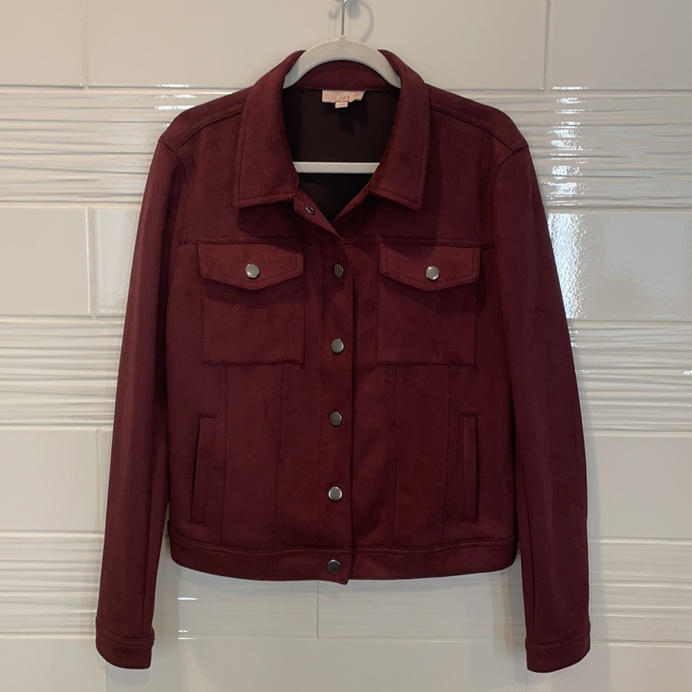 LOFT Suede Jacket